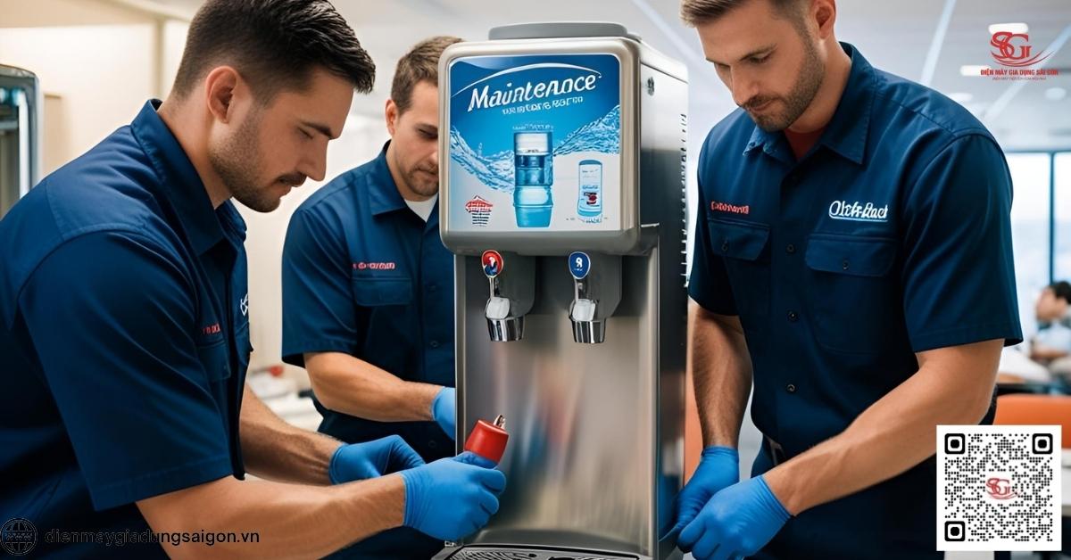 bảo trì cây nước nóng lạnh