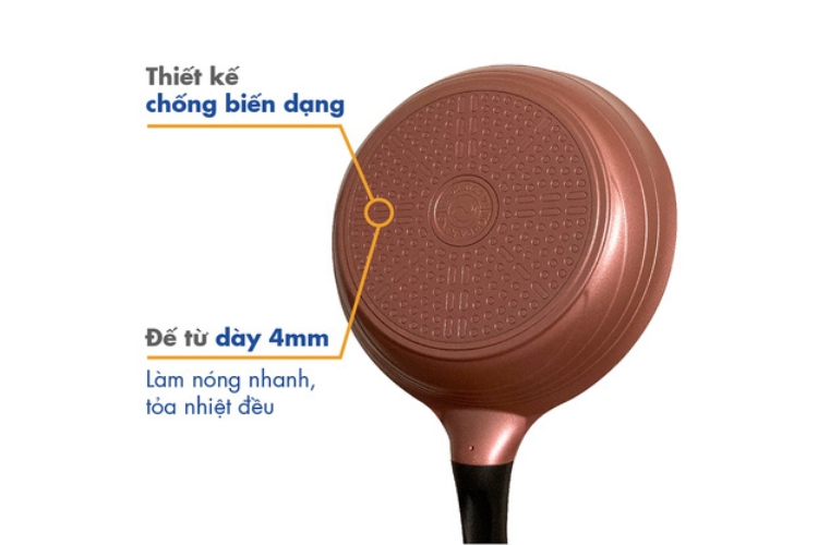 Chảo Chống Dính Korea King KFP-26CI - Thiết kế