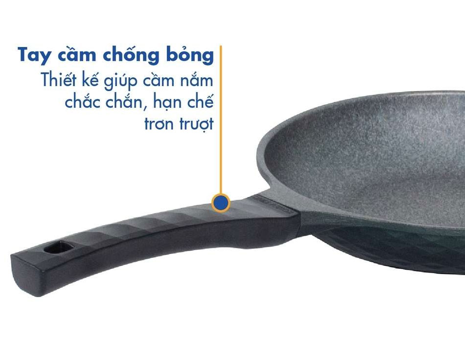 chảo chống dính Diamond Korea King KFP-28DI