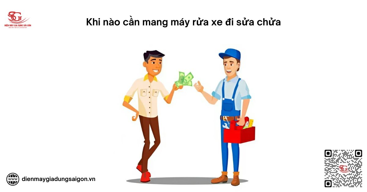 Khi nào cần mang đi sửa chửa