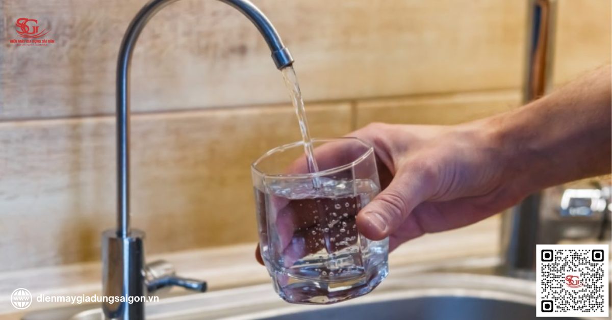 Lợi ích uống nước trực tiếp máy lọc nước