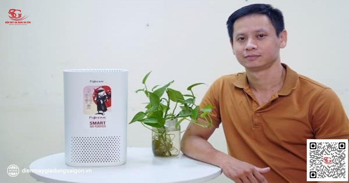 Tính năng máy lọc không khí Fujihome AP8026US có bộ lọc than hoạt tính
