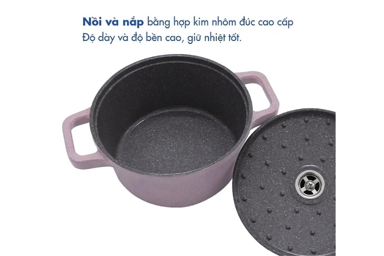 Nồi Nấu Levante Đáy Từ Korea King KP-24LI