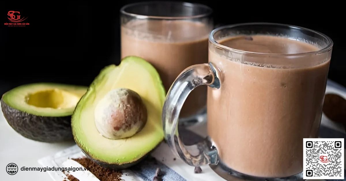 Sinh tố bơ cacao