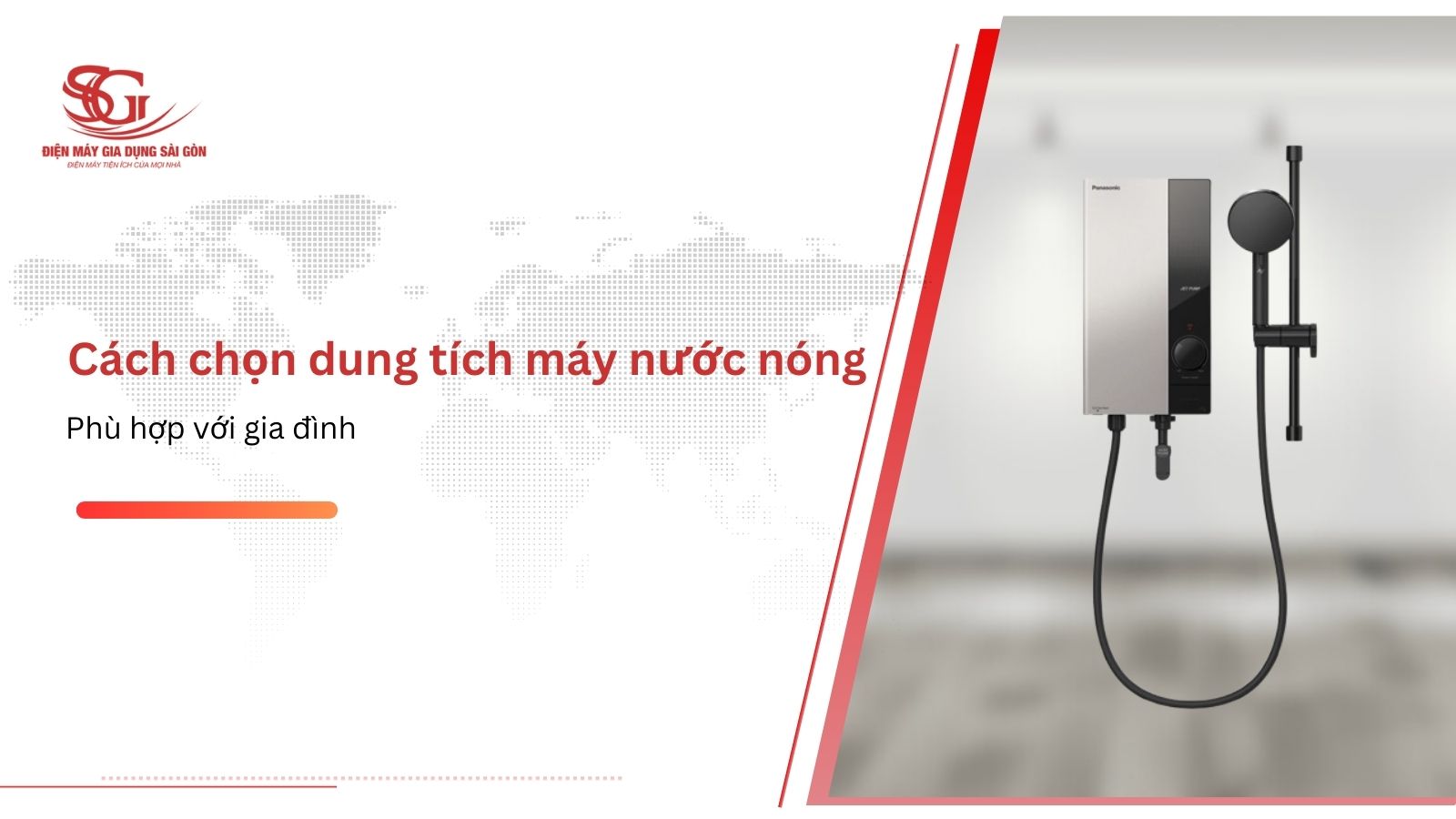 Cách chọn dung tích máy nước nóng gián tiếp PHÙ HỢP