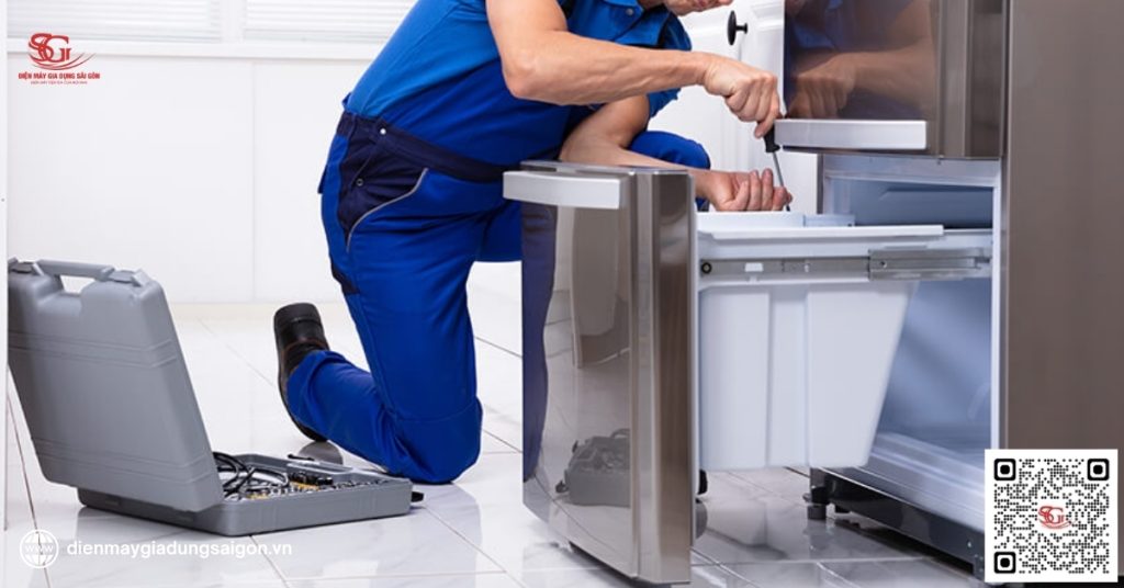 Tủ lạnh không lạnh là do các linh kiện quan trọng bị lỗi 