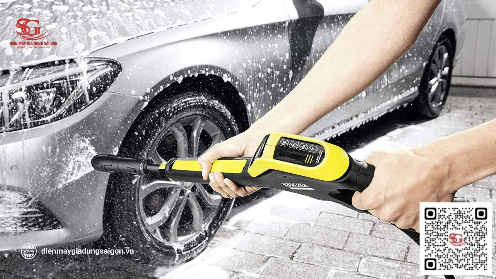 Máy rửa xe Karcher có những hạn chế gì