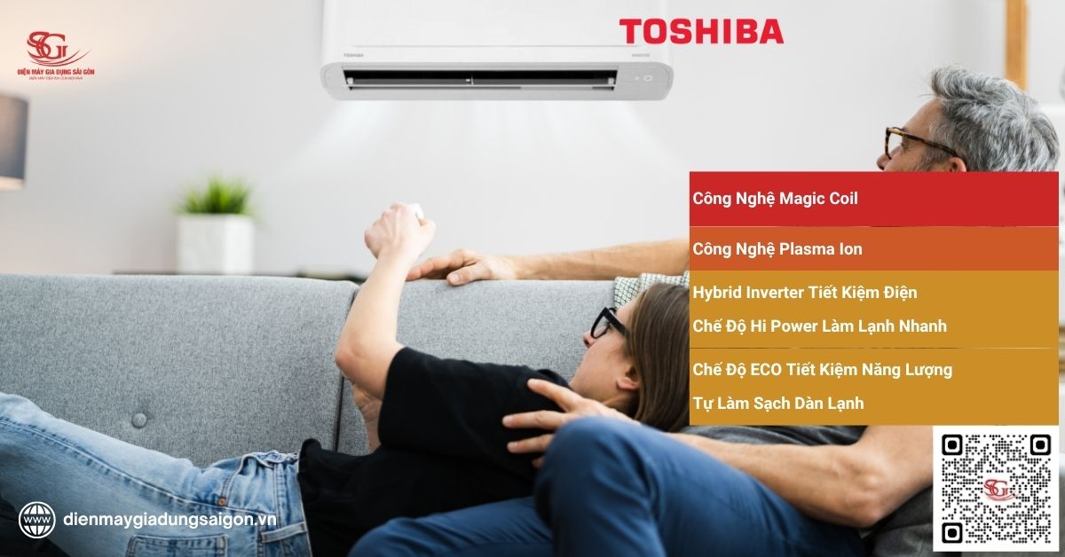 Công nghệ máy lạnh Toshiba