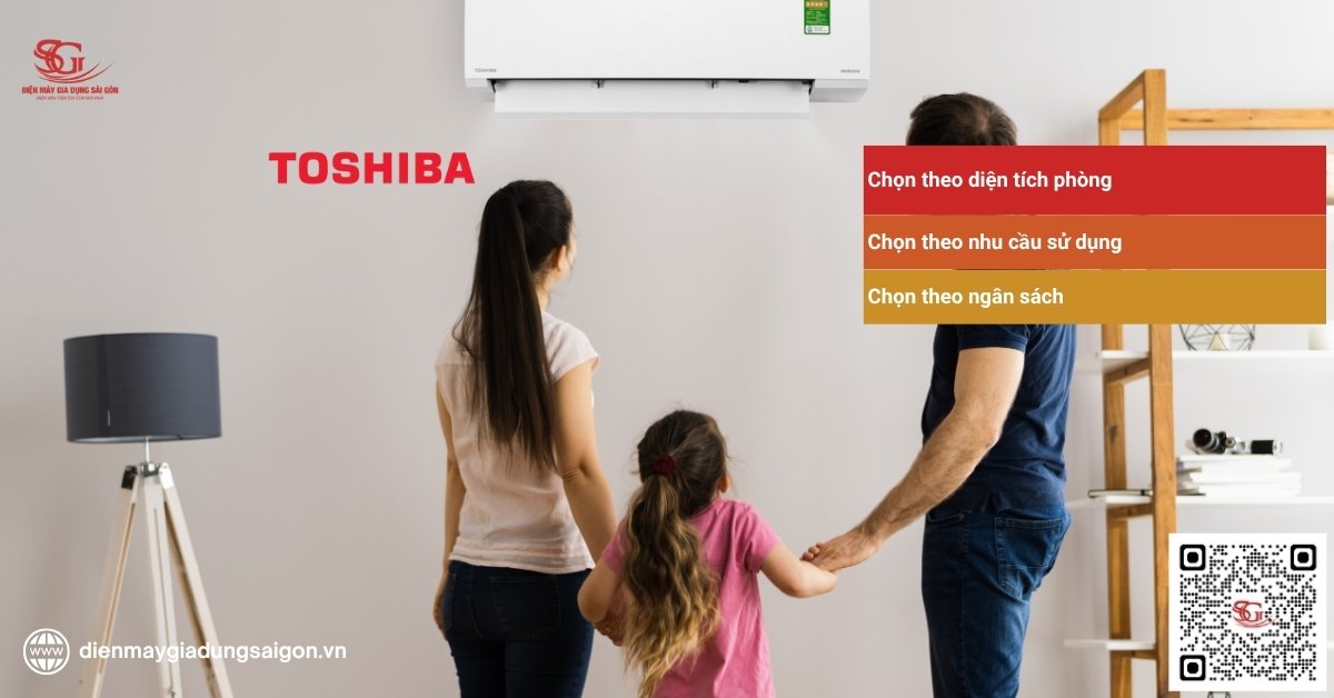 Hướng dẫn chọn máy lạnh Toshiba