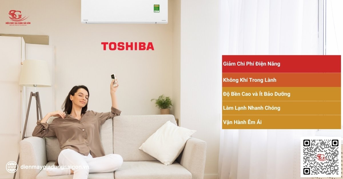 Lợi ích của máy lạnh Toshiba