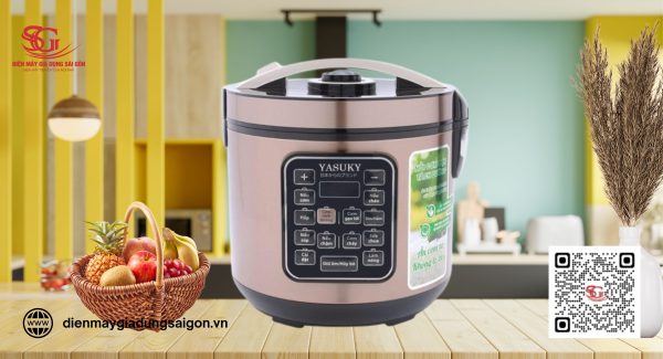 Nồi cơm điện tách đường Yasuky YSK 888 – Ứng dụng công nghệ Nhật Bản, là lựa chọn lý tưởng.