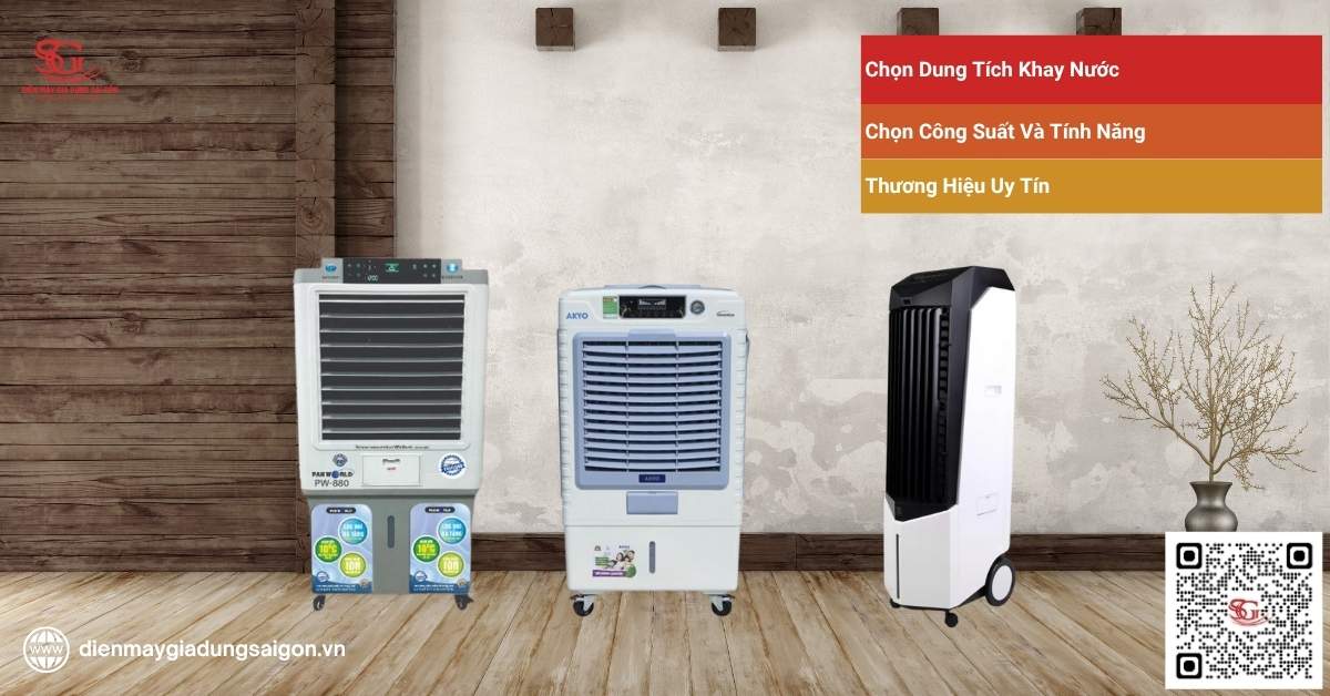 Tiêu chí chọn mua quạt điều hòa cao cấp trên 5 triệu