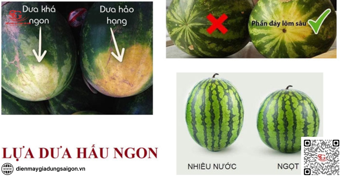 Cách chọn dưa hấu chuân