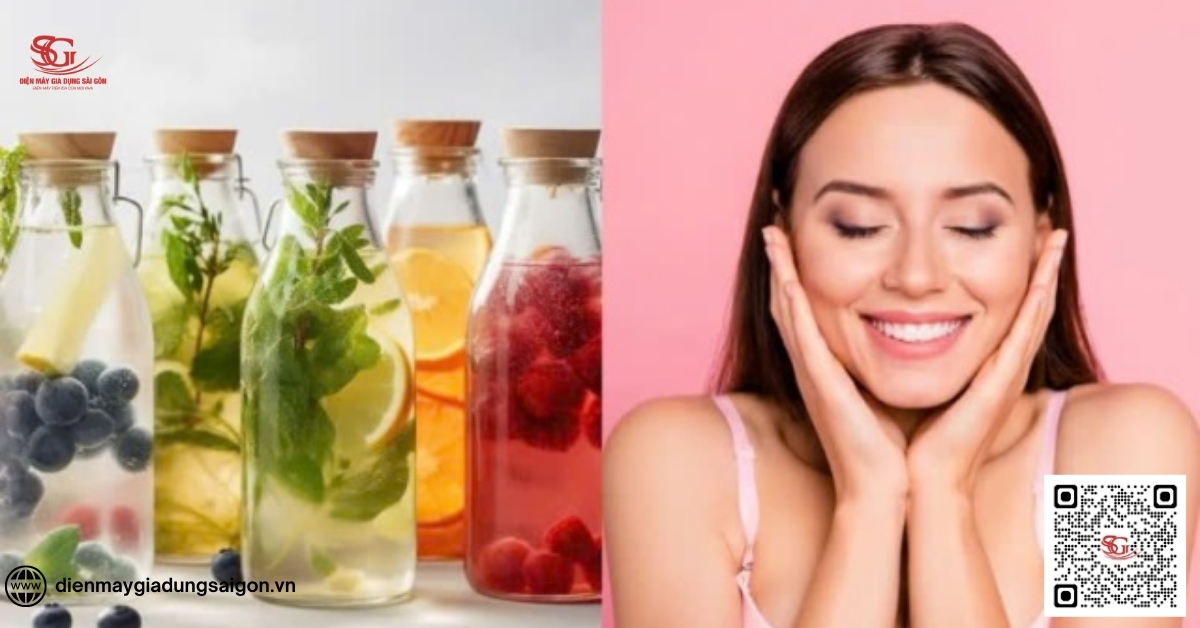 Các lưu ý khi dùng nước detox đẹp da