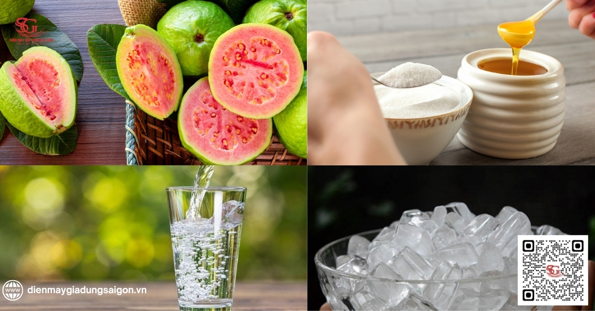 Cách làm nước ép ổi nguyên chất tại nhà