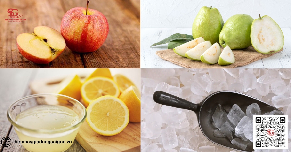 Cách làm nước ép táo ổi