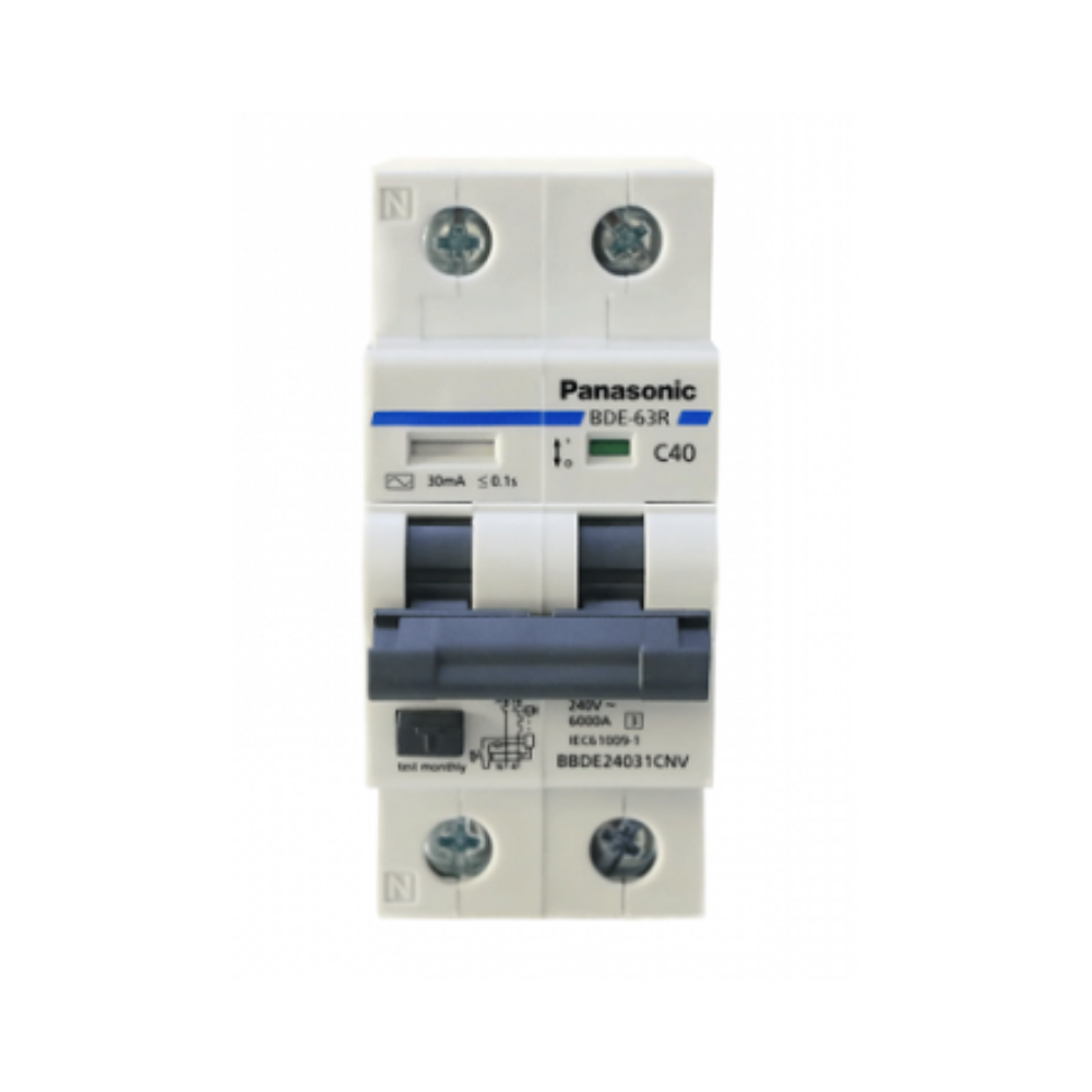 Cầu dao bảo vệ quá tải RCBO PANASONIC BBDE24031CNV