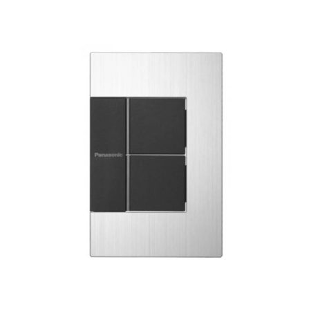 Công tắc có đèn báo GenX Bộ 2 công tắc C WTEGP52562S-1-G