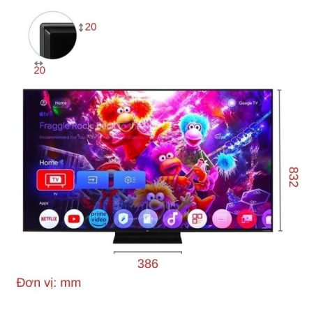 Google Tivi QD-Mini LED TCL AI 4K 65 inch 65C7K