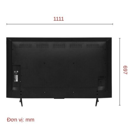 Google Tivi QLED TCL AI 4K 50 inch 50P7K
