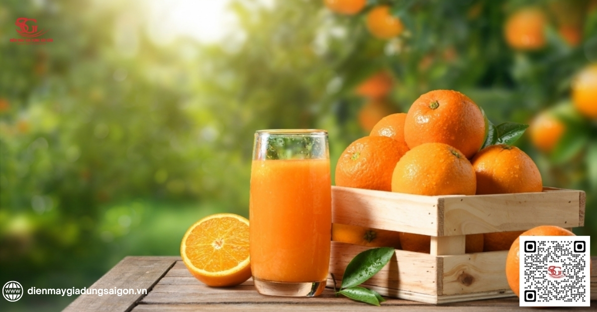 Lí do nên uống nước cam mỗi ngày