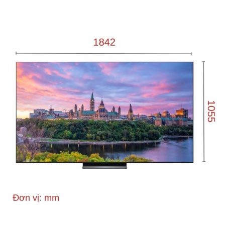 Smart Tivi OLED evo LG AI 4K 83 inch OLED83C5PSA