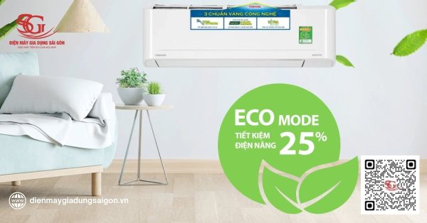 Chế độ ECO của máy lạnh Toshiba