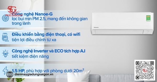 Công nghệ và tính năng của máy lạnh Panasonic