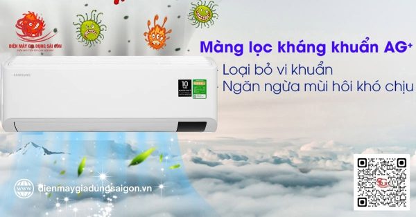 máy lạnh Samsung lọc không khí bảo vệ sức khỏe
