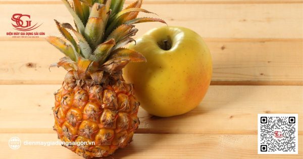 Nguyên liệu dùng để làm nước ép dứa táo