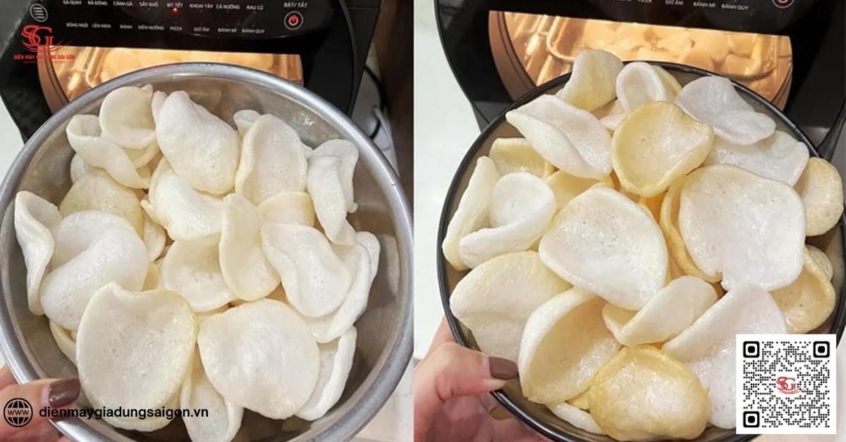 Bí quyết để bánh phồng tôm giòn lâu, không bị dai