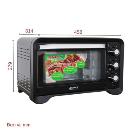 Lò nướng Sanaky VH259S2D 25 lít_ĐMGDSG