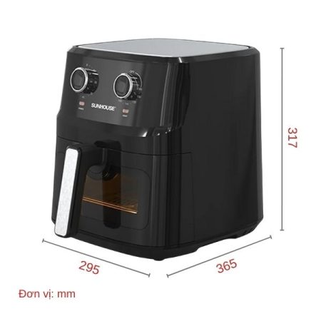 Nồi chiên không dầu Sunhouse SHD4030 6.5 lít