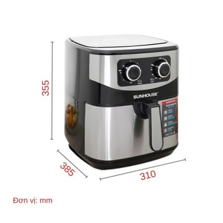 Nồi chiên không dầu Sunhouse SHD4035 9 lít