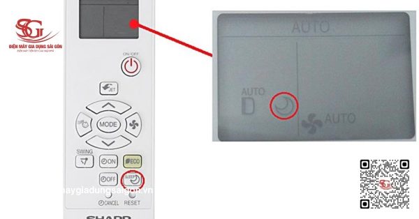 Sử dụng remote điều hòa Sharp cơ bản
