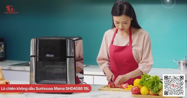 Đối tượng người dùng lý tưởng sử dụng lò chiên không dầu Sunhouse Mama SHD4088 15 lít