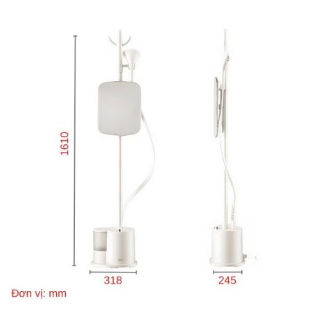 Bàn là hơi nước Fujhome SII8DBW_ĐMGDSG