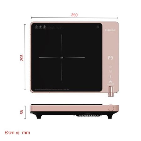 Bếp từ đơn Fujihome IC1207P_ĐMGDSG