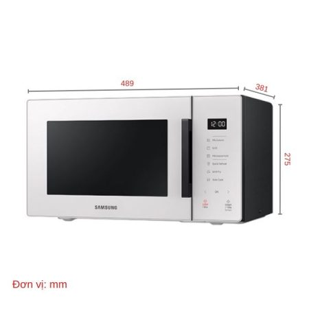 Lò vi sóng Samsung Bespoke có nướng MG23T5018CE/SV_ĐMGDSG