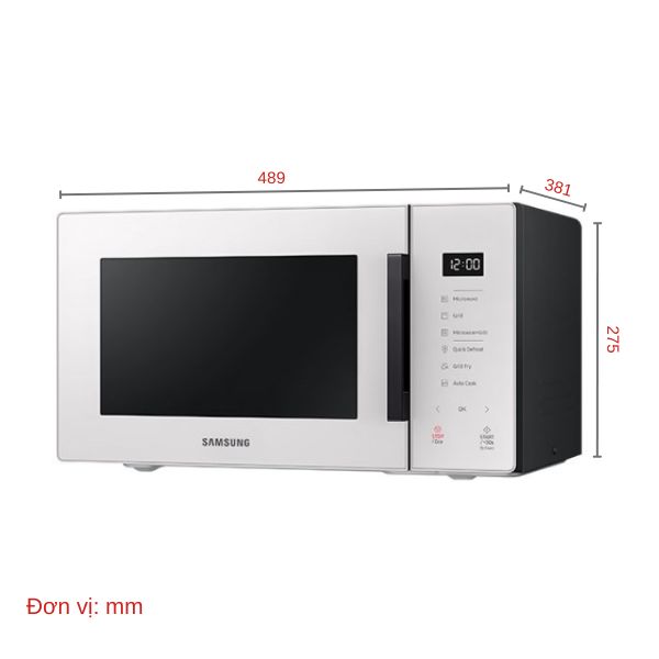 Lò vi sóng Samsung Bespoke có nướng MG23T5018CE/SV_ĐMGDSG