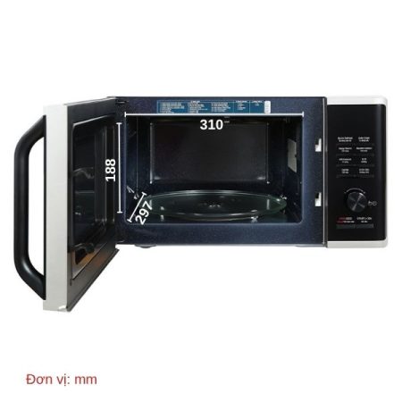 Lò vi sóng có nướng Samsung MG23K3515AS/SV (23 Lít)_ĐMGDSG
