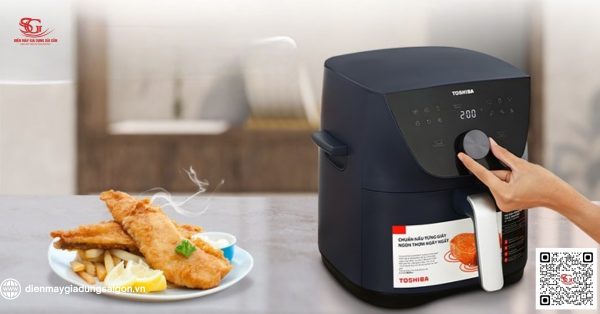 Toshiba giúp thực phẩm giòn ngoài mà vẫn giữ ẩm