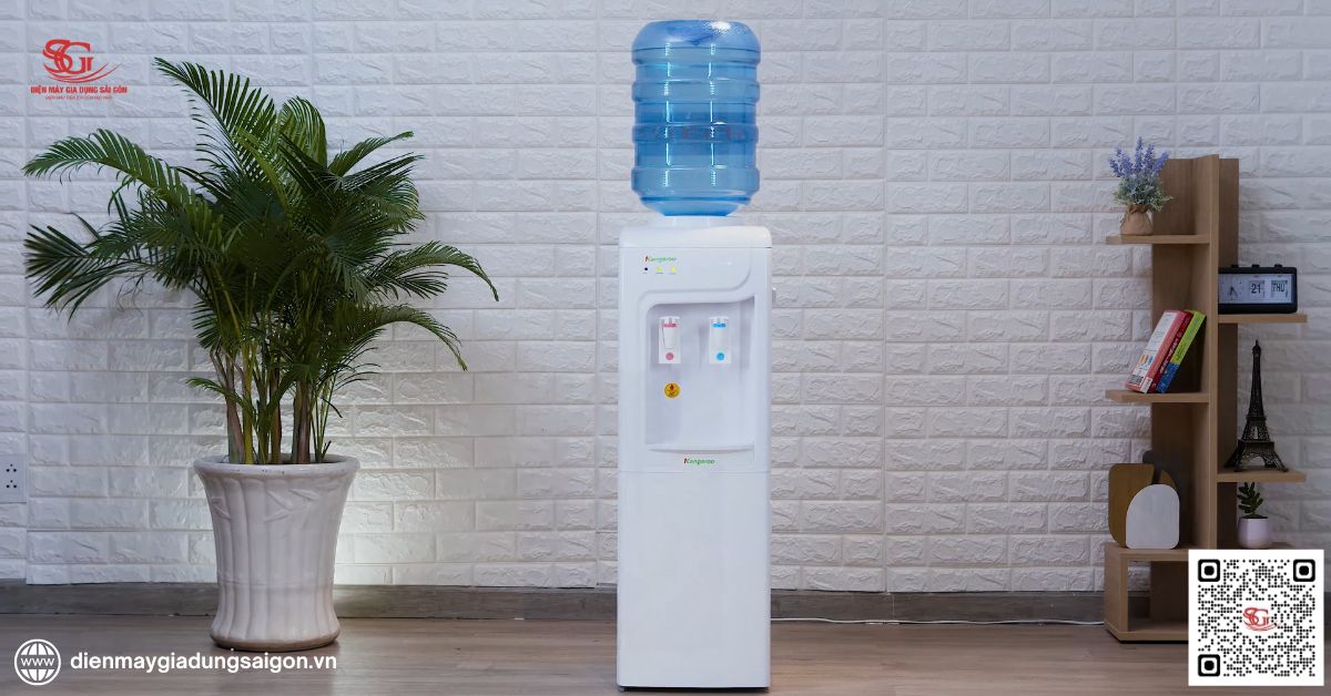 Cây nước nóng lạnh Kangaroo úp bình – Thiết kế truyền thống, dễ sử dụng