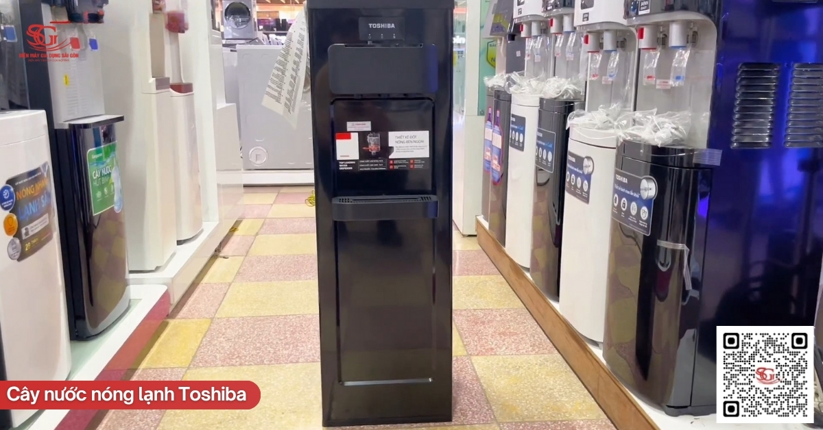 giới thiệu về cây nước nóng lạnh toshiba