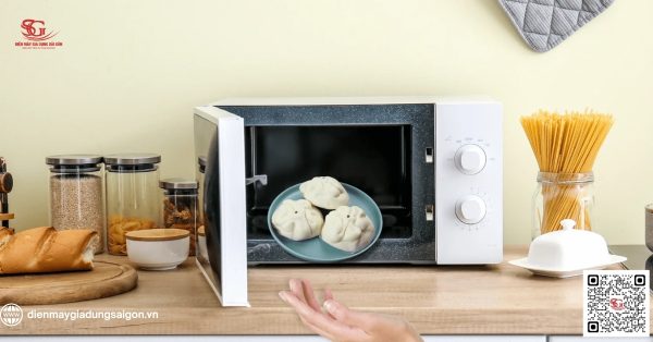 Lò vi sóng hấp bánh bao được không? Lợi ích