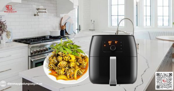 Lợi ích khi nướng ốc hương bằng nồi chiên không dầu
