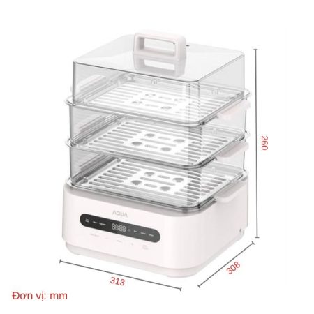 Nồi lẩu hấp đa năng AQUA ASMC-ES101(W)_ĐMGDSG