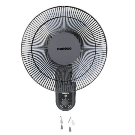 Quạt treo tường Nanoco NWF1218GR (30W, màu ghi)_ĐMGDSG