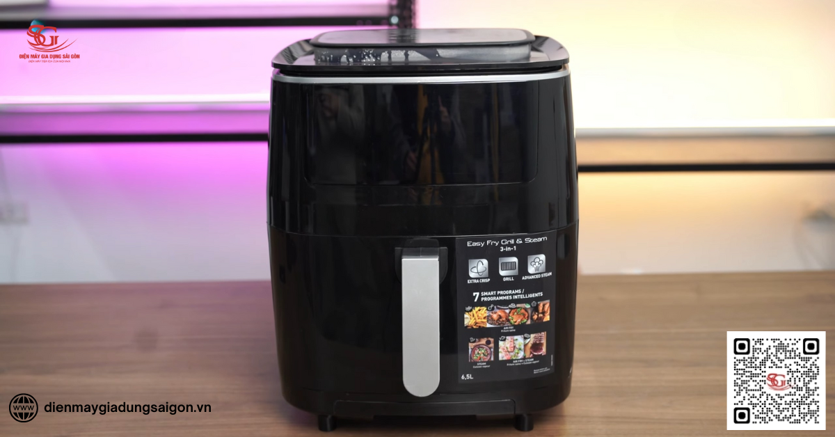 Công nghệ Steam Air Fryer độc quyền của nồi chiên không dầu 3 trong 1