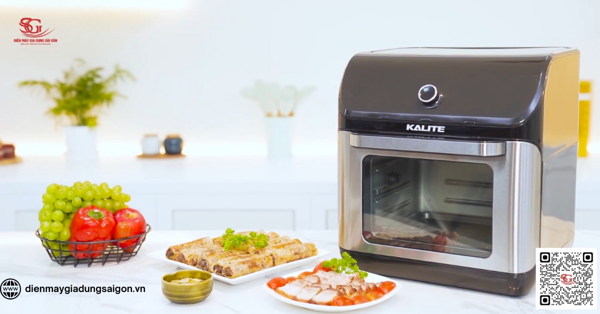 Chức năng chiên hấp kết hợp 3-in-1 (Chiên – Hấp – Nướng)